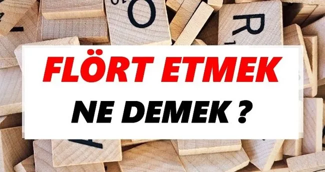 Flört etmek Ne Demek? TDK’ya Göre Flört etmek Sözlük Anlamı Nedir?