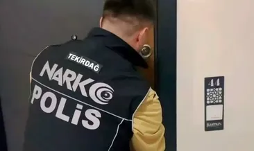 Tekirdağ'da uyuşturucu operasyonu #tekirdag