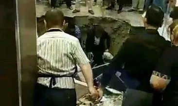 İstanbul’da şoke eden olay! İftar saatinde restoranın zemini çöktü!