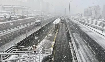 SON DAKİKA | Meteoroloji’den peş peşe uyarılar! İstanbul’a kar geliyor!