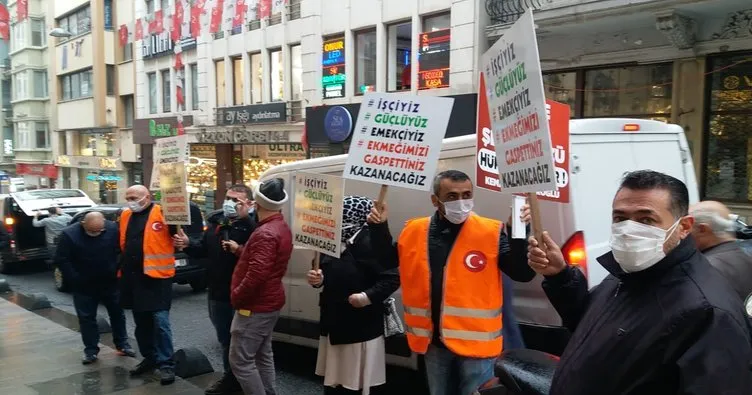 CHP İl Başkanlığı önünde protesto: CHP’de namus sözü hükümsüzdür