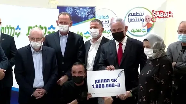 İsrail'de 1 milyon kişi korona virüs aşısı oldu | Video