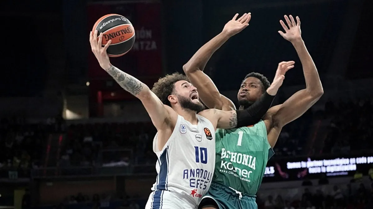 Basketbol Avrupa Ligi: Anadolu Efes, Baskonia’ya mağlup! Basketbol Avrupa Ligi: Anadolu Efes, Baskonia’ya mağlup!
