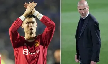 Manchester United’da büyük değişim kapıda! Ronaldo-Zidane ikilisi...