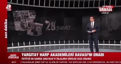 Yargıtay FETÖ’nün darbe girişimi faaliyetleri nedeniyle yargılanan 89 sanığın cezalarını onadı | Video