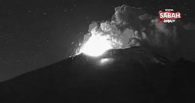 Popocatepetl Yanardağı’nda 3 yeni patlama | Video