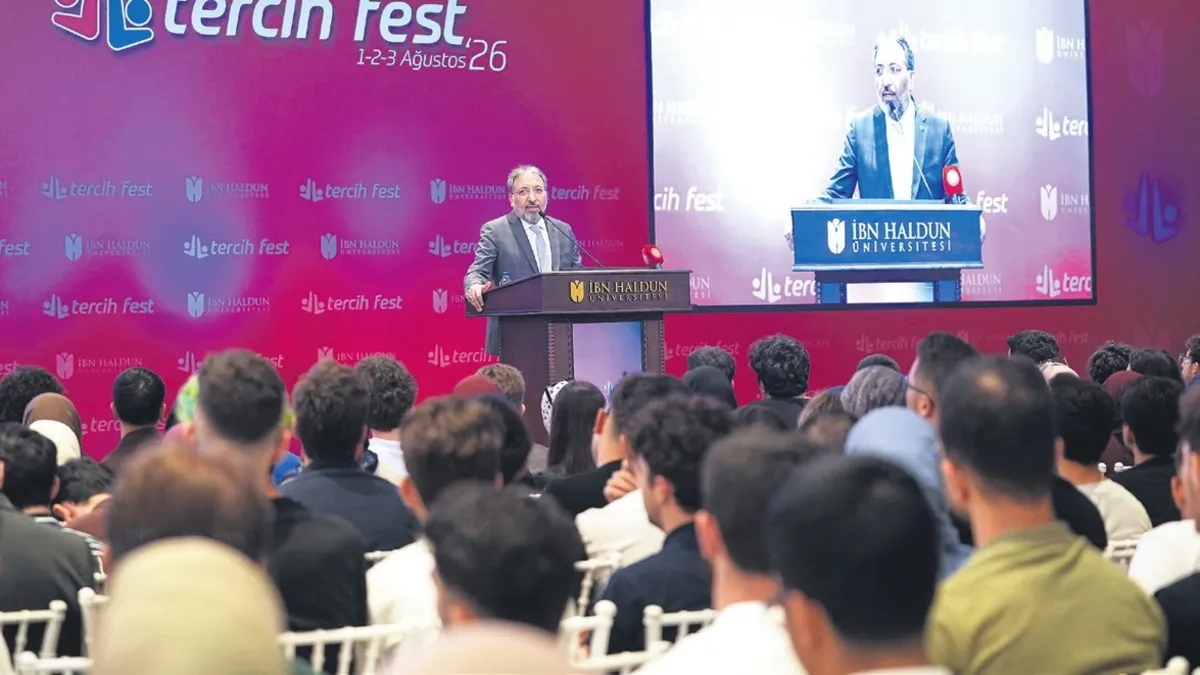 Diyanet İşleri Başkanı Arpaguş TercihFest’26’da gençlerle buluştu Diyanet İşleri Başkanı Arpaguş TercihFest’26’da gençlerle buluştu