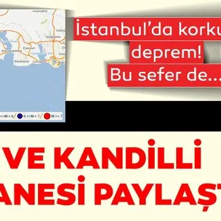 İSTANBUL DEPREM İLE SARSILDI! İstanbul'da son dakika şiddetli deprem: İşte AFAD ve Kandilli son depremler listesi
