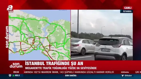 SON DAKİKA: İstanbul trafiğinden CANLI YAYIN (14 Eylül 2021 Salı)