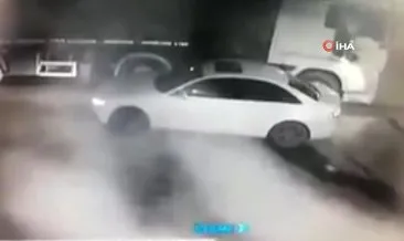 İstanbul Sultangazi’de lüks araçlarla TIR’lardan yakıt hırsızlığı kamerada