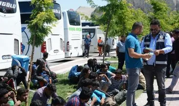 81 ilde eş zamanlı uygulama: 2 bin 347 düzensiz göçmen yakalandı