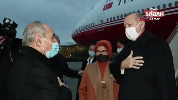 Cumhurbaşkanı Erdoğan Azerbaycan'da | Video