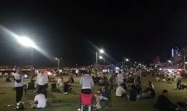 İzmir Kordon’da yoğunluk devam ediyor!
