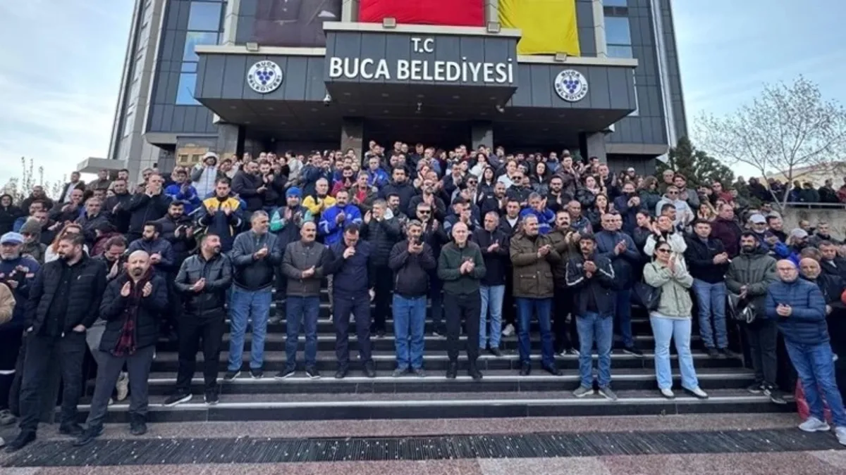 Yine Buca Yine kriz! Sendikadan Başkan Duman’a ültimatom gibi açıklama: Ödeme yoksa eylem var Yine Buca Yine kriz! Sendikadan Başkan Duman’a ültimatom gibi açıklama: Ödeme yoksa eylem var