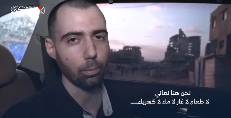 Hamas 2 esirin videosunu yayınladı! Tel Aviv yönetimine isyan ettiler: Netanyahu’nun esirleriyiz