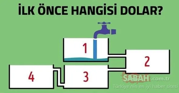 Sosyal medya bu zeka testini konuşuyor! Peki önce hangisi dolar?