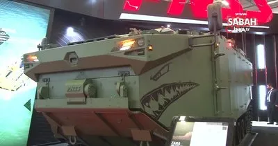 İDEF fuarında sergilenen Zırhlı Amfibi Hücum Aracı ZAHA göz doldurdu | Video