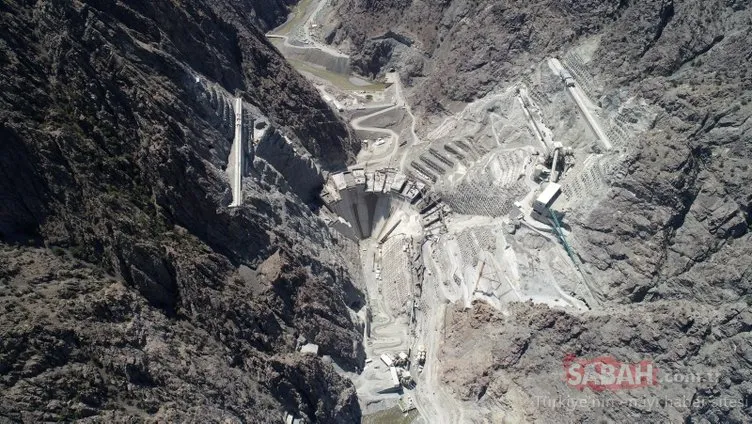 Heyecanla beklenen Yusufeli Barajı projesinden yeni haber! Son 7 metreye girildi
