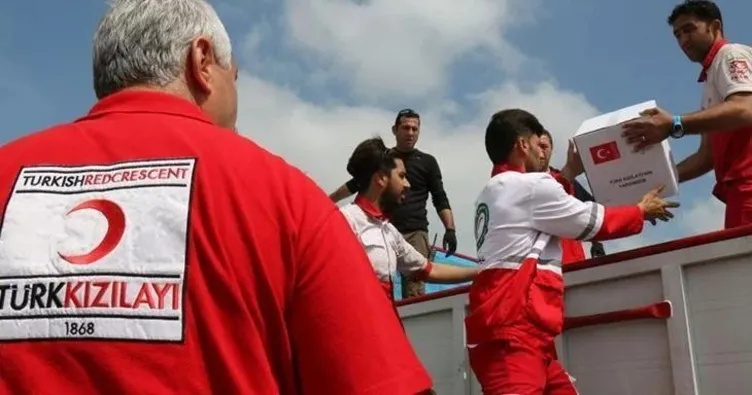 Türk Kızılay’ın gıda yardımları Gazze’de