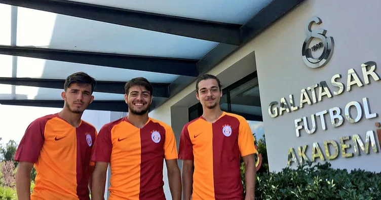 Galatasaray’da 3 imza