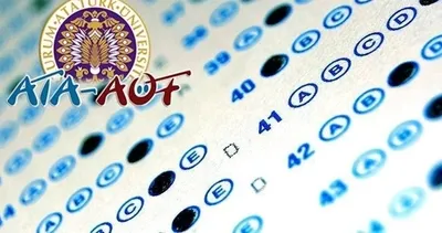 ATA AÖF SORU VE CEVAPLARI 2024 SORGULAMA | ATA AÖF vize sınavı cevap anahtarı ne zaman açıklanacak?