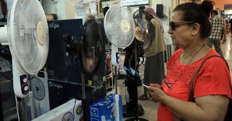 Adana’da sıcaklar vantilatör satışlarını arttırdı