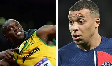 Kylian Mbappe ve Usain Bolt 100 metrede yarışacak!
