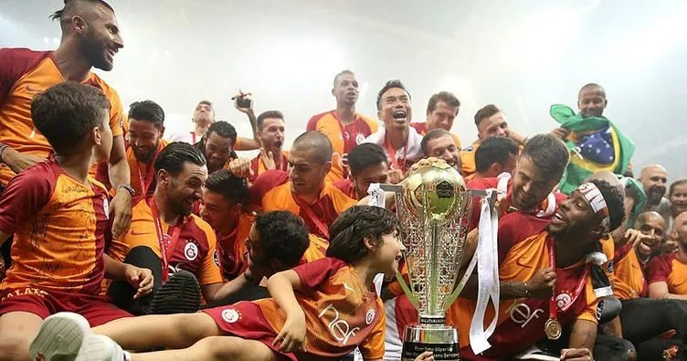 Galatasaray’da şampiyonluk partisi