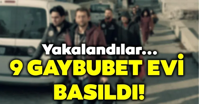 Gaybubet Evleri’nde yakalandılar!