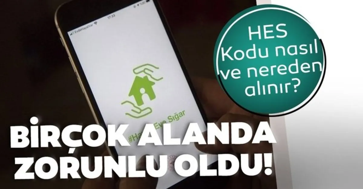 Hes Kodu Nasil Nereden Alinir Ve Kac Gun Gecerli Sms Hayat Eve Sigar Ve E Devlet Ile Hes Kodu Alma Sorgulama Ekrani Son Dakika Yasam Haberleri