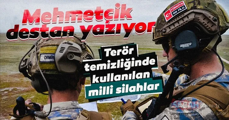 Barış Pınarı Harekatı’nda Türk Silahlı Kuvvetleri’nin kullandığı yerli ve milli silahlar