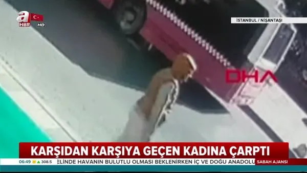 İstanbul Nişantaşı'ndaki korku dolu anlara ait görüntüler ortaya çıktı | Video