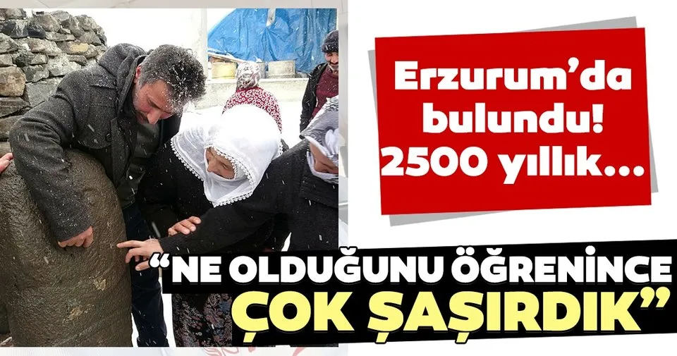 Erzurum Da Bulundu Tam 2 Bin 500 Yillik Sayfa 7 Kultur Sanat Haberleri