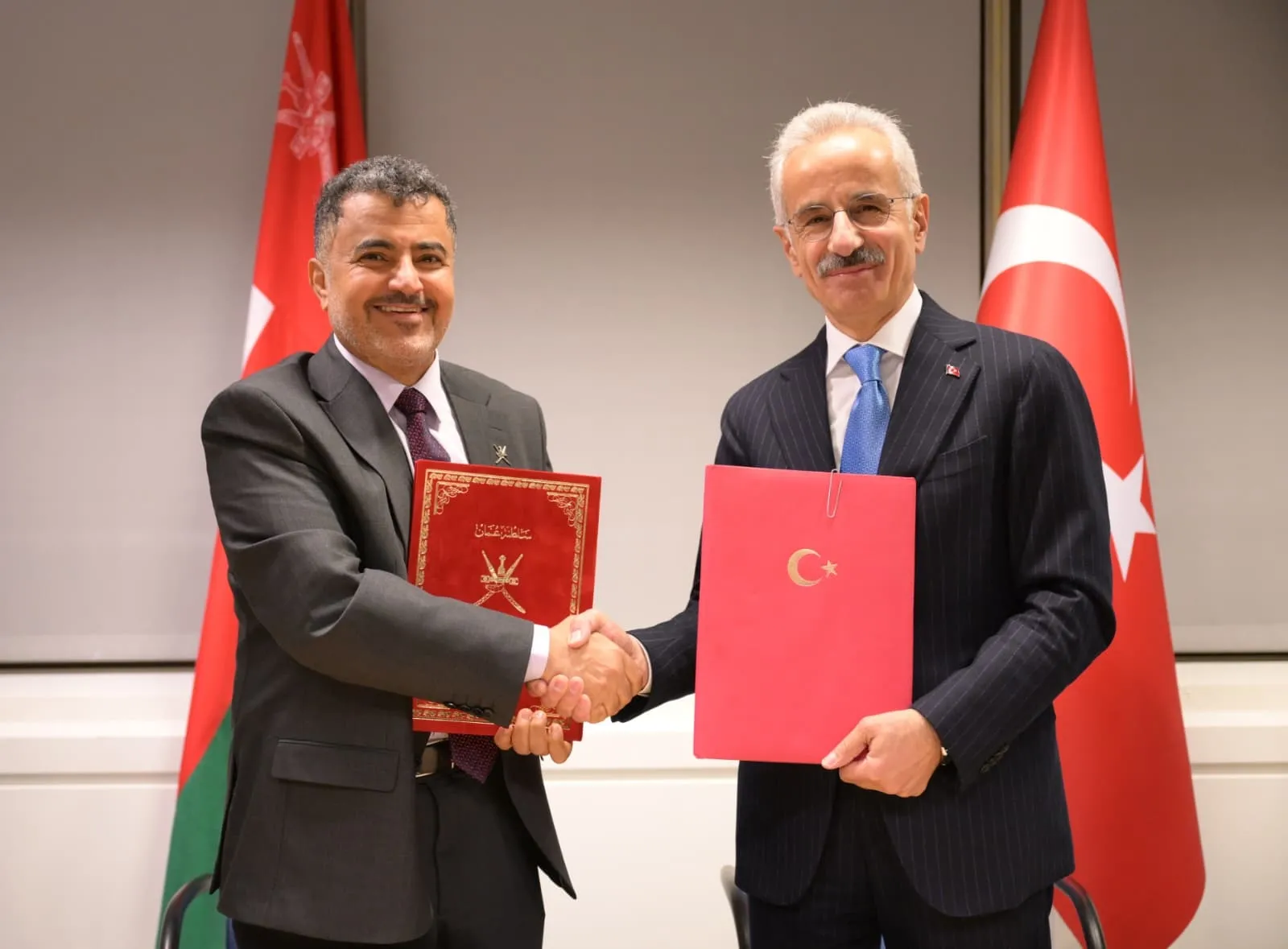 Türkiye ve Umman arasında lojistik iş birliği için…