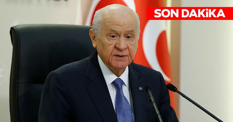 Bahçeli’den son dakika açıklaması: Milli iradeye savaş açmıştır