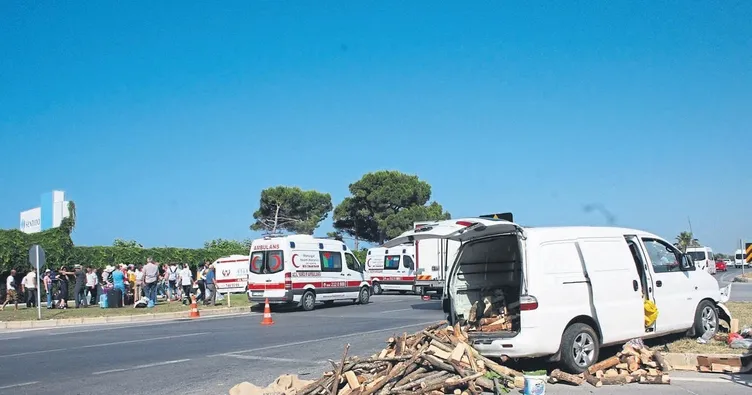 Yollar savaş alanı gibi