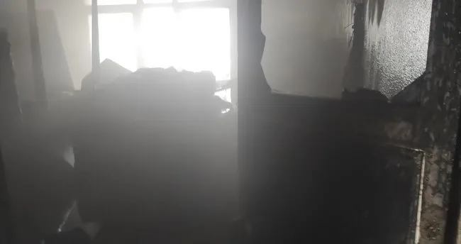 Tarsus’ta ev yangını korkuttu