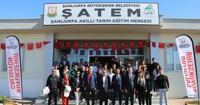 Öğrencilere topraklı ve topraksız sera konularında eğitim #sanliurfa