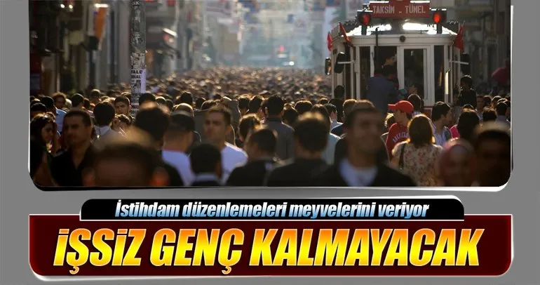 Genç işsiz kalmayacak