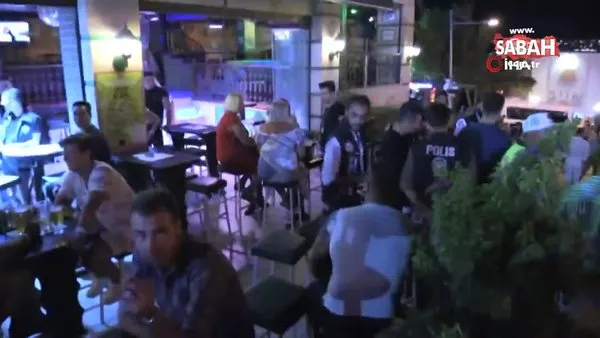 Bodrum'da barlar sokağında 300 polisle huzur operasyonu