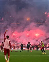 Galatasaray’da ilk kutlama Aslantepe’de!