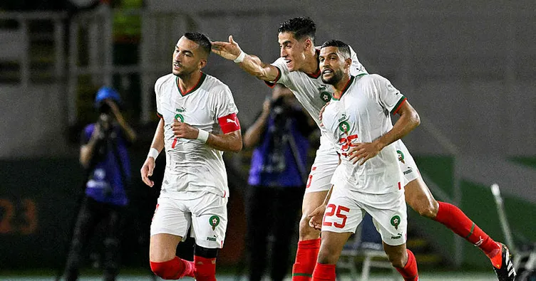 Ziyech attı, Fas gruptan lider çıktı