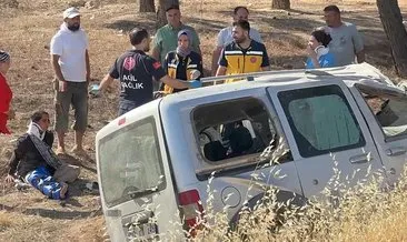 Şanlıurfa’da Halfeti gezisi kabusa dönüştü: Araç takla attı, 6 yaralı! #sanliurfa