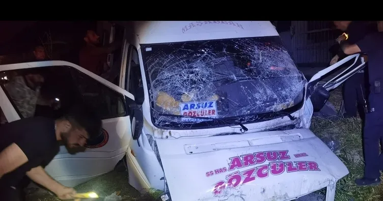 Hatay’da korkunç kaza: 12 yaralı