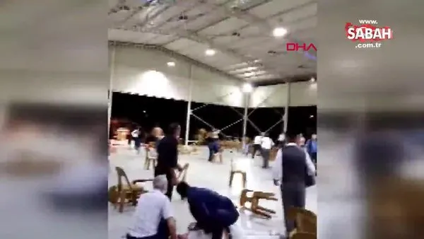 Kırklareli'de düğünde 'istek parça' kavgası | Video
