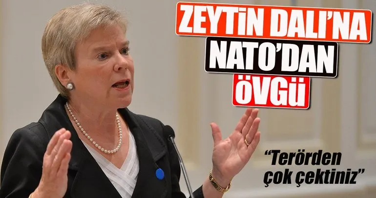Zeytin Dalı’na NATO’dan övgü