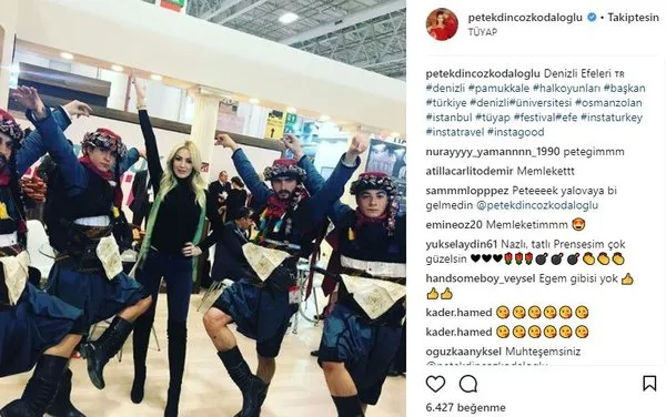 Ünlü isimlerin Instagram paylaşımları (25.01.2018)