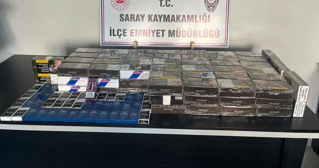 Tekirdağ’da 3 ilçede makaron ve tütün operasyonu!
