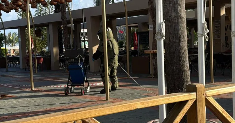 Alanya’da şüpheli valiz paniği