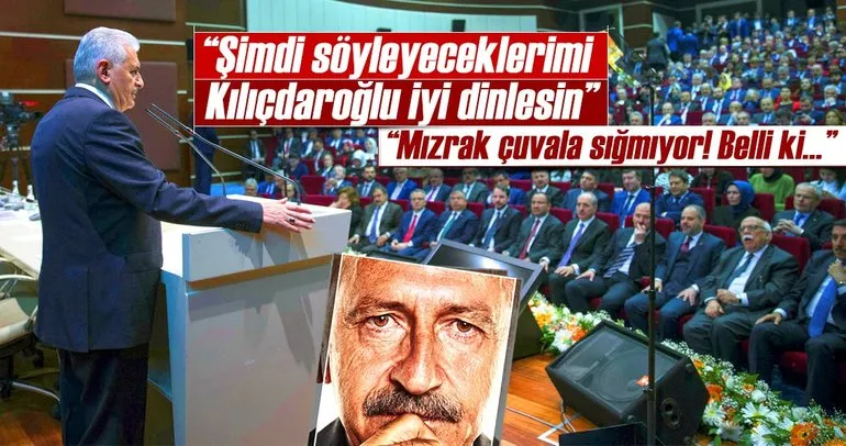 Başbakan Binali Yıldırım’dan Kılıçdaroğlu’na önemli mesajlar